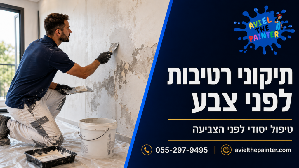 תיקון רטיבות ועובש — אביאל הצבעי