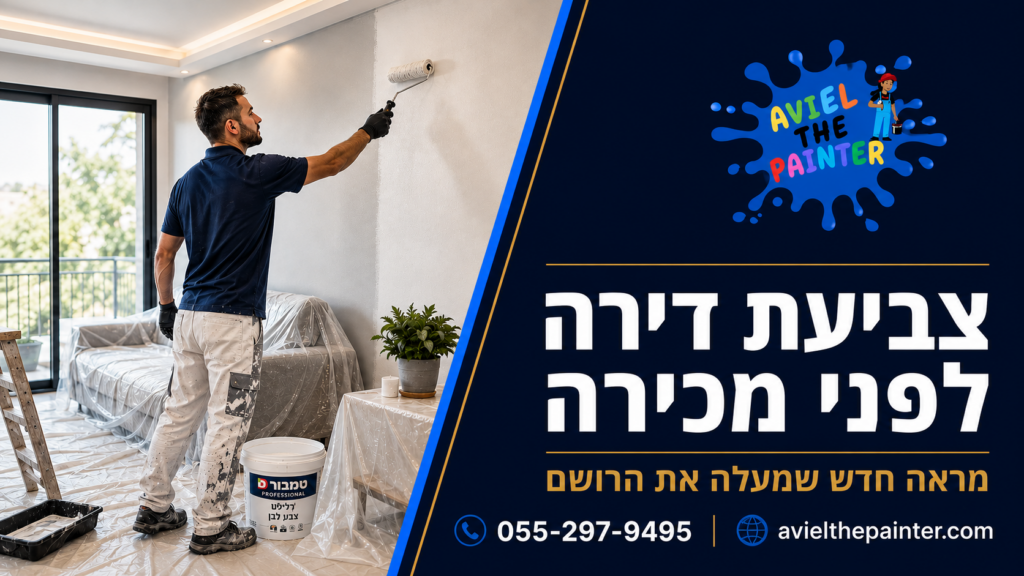 צביעת דירה בנשר — אביאל הצבעי