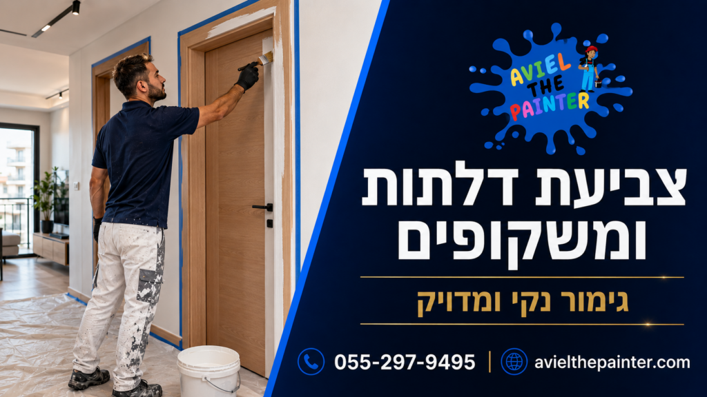 צביעת דלתות — אביאל הצבעי
